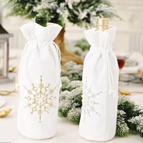 2 pc wine bottle bags for gifting - Picture 1 of 4